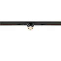 SLV LED Spot FIXT-IT!, 48V, DALI, rund, f�r Einbauschiene, 36�, 7W, 2700K, 800lm, UGR<19, IP20, dimmbar, bronze/schwarz
