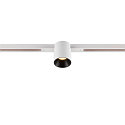 LED Spot FIXT-IT!, 48V, DALI, rund, f�r Einbauschiene, 36�, 7W, 3000K, 850lm, UGR<19, IP20, dimmbar, wei�/schwarz