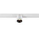 LED Spot FIXT-IT!, 48V, DALI, rund, f�r Aufbauschiene, 36�, 7W, 3000K, 850lm, UGR<19, IP20, dimmbar, wei�/schwarz