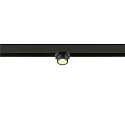 SLV LED Spot FIXT-IT!, 48V, DALI, rund, f�r Aufbauschiene, 36�, 7W, 3000K, 850lm, UGR<19, IP20, dimmbar, bronze/schwarz