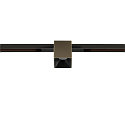 SLV LED Spot FIXT-IT!, 48V, DALI, eckig, f�r Einbauschiene, 36�, 7W, 2700K, 800lm, UGR<19, IP20, dimmbar, bronze/schwarz