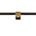 SLV track spot FIXT-IT! round, built-in version, suitable for VDU workstation IP20, gold, black, lacquered dimmable