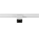 SLV LED Spot FIXT-IT!, 48V, DALI, eckig, f�r Aufbauschiene, 36�, 7W, 2700K, 800lm, UGR<19, IP20, dimmbar, wei�/schwarz