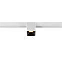 LED Spot FIXT-IT!, 48V, DALI, eckig, f�r Aufbauschiene, 36�, 7W, 3000K, 865lm, UGR<19, IP20, dimmbar, wei�/schwarz