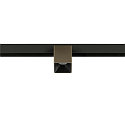 SLV LED Spot FIXT-IT!, 48V, DALI, eckig, f�r Aufbauschiene, 36�, 7W, 3000K, 865lm, UGR<19, IP20, dimmbar, bronze/schwarz