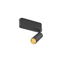 LED Deckenaufbauleuchte GRIP! S SINGLE, 29°, 11W, IP20, dimmbar, 3000K, 650lm, schwarz/gold
