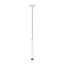 LED Pendelleuchte GRIP! S, 29°, 10W, IP20, dimmbar, 2700K, 590lm, weiß/schwarz