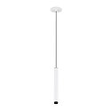 SLV LED Pendelleuchte GRIP! S, 29�, 10W, IP20, dimmbar, 3000K, 620lm, wei�/schwarz