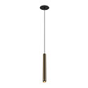 SLV LED Pendelleuchte GRIP! S, 29�, 10W, IP20, dimmbar, 2700K, 590lm, bronze/schwarz