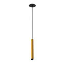 SLV LED Pendelleuchte GRIP! S, 29�, 10W, IP20, dimmbar, 3000K, 620lm, gold/schwarz