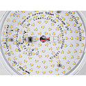 SLV LED 1-Phasen Pendelleuchte GRIP! FLAT, 16W 2700/3000K (CCT Switch), CRi>90, dimmbar, UGR<15, Wabenfilter, wei� / schwarz