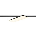 LED 3-Phasen Strahler SIGHT PANEL, 58cm, rechteckig, 70�, 38W, IP20, 3000K, 6300lm, schwarz