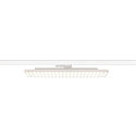 3-phase spot SIGHT PANEL square, suitable for VDU workstation IP20, white, lacquered 