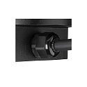 SLV LED Boden-Einbauleuchte DASAR� L ASYM, IP65/IP67 IK10, 19W 3000K 1800lm 70/40�, neigbar, befahrbar, DALI, Edelstahl, eckig