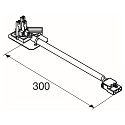 SLV Steckverbinder RETRO CON 3P005, 3-polig, schaltbar, 30cm, wei�
