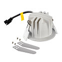 SLV LED Deckeneinbauleuchte NUMINOS� XS, rund, 6,9W, IP20, dimmbar, 20�, 4000K, 1000lm, wei�