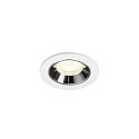 LED Deckeneinbauleuchte NUMINOS� XS, 6,9W, IP20, 55�, 4000K, 1000lm, wei�/chrom