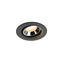 LED Deckeneinbauleuchte NUMINOS� MOVE XS, 6,9W, IP20, schwenkbar, 40�, 2700K, 900lm, schwarz/chrom