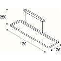 SLV LED Deckeneinbaustrahler NUMINOS� GIMBLE S, 6,7W, IP20, schwenkbar, 55�, 2700K, 1000lm, wei�/chrom
