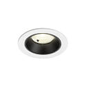 LED Deckeneinbauleuchte NUMINOS� S, 6,7W, IP20, 40�, 4000K, 1050lm, wei�/schwarz
