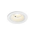LED Deckeneinbauleuchte NUMINOS� S, rund,  6,7W, IP20, dimmbar, 40�, 4000K, 1050lm, wei�