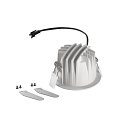 SLV LED Deckeneinbauleuchte NUMINOS� S, rund,  6,7W, IP20, dimmbar, 55�, 4000K, 1050lm, wei�