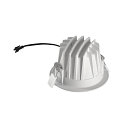 SLV LED Deckeneinbauleuchte NUMINOS� M, rund, 12W, IP20, dimmbar, 55�, 4000K, 1900lm, wei�