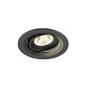 LED Deckeneinbauleuchte NUMINOS� MOVE M, rund, 12W, IP20, dimmbar, 20�, 4000K, 1900lm, schwarz