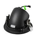 SLV LED Deckeneinbaustrahler NUMINOS� GIMBLE L, rund, 17W, IP20, dimmbar, 20�, 4000K, 2700lm, schwarz