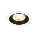 LED Deckeneinbauleuchte NUMINOS� L, 17W, IP20, 40�, 3000K, 2500lm, wei�/schwarz