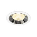 LED Deckeneinbauleuchte NUMINOS� L, 17W, IP20, 40�, 3000K, 2500lm, wei�/chrom