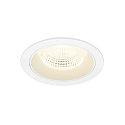 LED Deckeneinbauleuchte NUMINOS� L, rund, 17W, IP20, dimmbar, 55�, 4000K, 2700lm, wei�