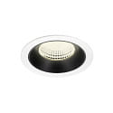 LED Deckeneinbauleuchte NUMINOS� XL, 24W, IP20, 55�, 4000K, 3800lm, wei�/schwarz