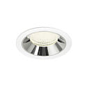 LED Deckeneinbauleuchte NUMINOS� XL, 24W, IP20, 55�, 4000K, 3800lm, wei�/chrom
