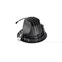SLV LED Deckeneinbauleuchte NUMINOS� MOVE XL, rund, 24W, IP20, dimmbar, 40�, 3000K, 3600lm, schwarz/wei�