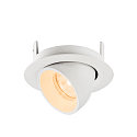 SLV LED Deckeneinbaustrahler NUMINOS� GIMBLE XS, rund, 6,9W, IP20, dimmbar, 20�, 2700K, 900lm, wei�