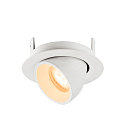 SLV LED Deckeneinbaustrahler NUMINOS� GIMBLE XS, rund, 6,9W, IP20, dimmbar, 55�, 2700K, 900lm, wei�