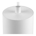 SLV LED 1-Phasen Pendelleuchte ASTO TUBE, IP20, GU10 max. 10W (exkl.), Pendel 250cm, wei�