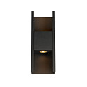 SLV Outdoor LED-Wandleuchte FLATT II, IP65 IK03, Up & Down, 9.5W 2700K, Seeluft-best�ndig, dimmbar, schwarz