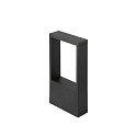SLV Outdoor LED-Stehleuchte FLATT II 36, IP65 IK03, 36cm, 10W 2700K 650lm, Seeluft-best�ndig, dimmbar, schwarz