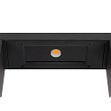 SLV Outdoor LED-Stehleuchte FLATT II 62, IP65 IK03, 62cm, 10W 2700K 650lm, Seeluft-best�ndig, dimmbar, schwarz