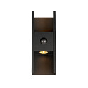 SLV Outdoor LED-Wandleuchte FLATT II, IP54 IK03, mit Sensor, Up & Down, 10W 2700K, Seeluft-best�ndig, dimmbar, schwarz