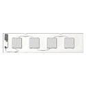 SLV LED Raster-Einbaupanel PAVANNO 1200/300 DALI, IP20, 220-240V AC/DC, 18-39W 3000-5000 (CCT) 6930lm 80�, UGR <19, dimmbar