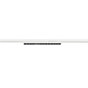 LED 3-Phasen Strahler SIGHT EVO SINGLE, 57,4cm, rechteckig, 60�, 18W, IP20, 3000K, 2250lm, schwarz