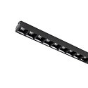 SLV LED 3-Phasen Strahler SIGHT EVO SINGLE, 117,5cm, rechteckig, 60�, 25W, IP20, 4000K, 3200lm, schwarz