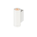 SLV Outdoor LED-Wandleuchte HELIA PRO S UP/DOWN, IP65 IK06, H�he 17.5cm, zylindrisch, 24�, DALI dimmbar, 6W 2700K 600lm, wei�