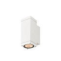 LED Outdoor Wandleuchte THEO PRO S SINGLE, H: 17,5cm, rechteckig, 24�, IP65, 3W, 2700K, 300lm, wei�