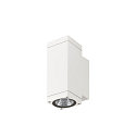 SLV LED Outdoor Wandleuchte THEO PRO S UP/DOWN, H: 17,5cm, rechteckig, 24�, IP65, 12W, 2700K, 1200lm, wei�