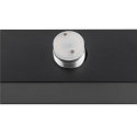 SLV LED Spiegelleuchte SUN MIRROR Wandleuchte, 18W, 2700/3000/4000K, 1400lm, IP44, schwarz