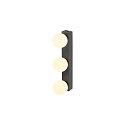 LED Spiegelleuchte SUN MIRROR Wandleuchte, 13W, 2700/3000/4000K, 1000lm, IP44, schwarz